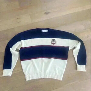 NFL Cliff Engle Vintage Sweater Mens Size XL Super Bowl XXIV New Orleans